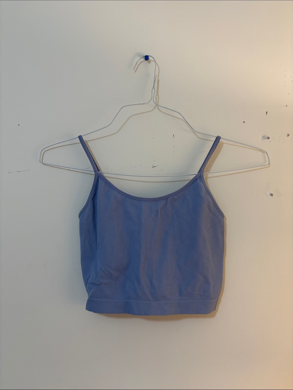 Wild Fable Light Blue Ribbed tank